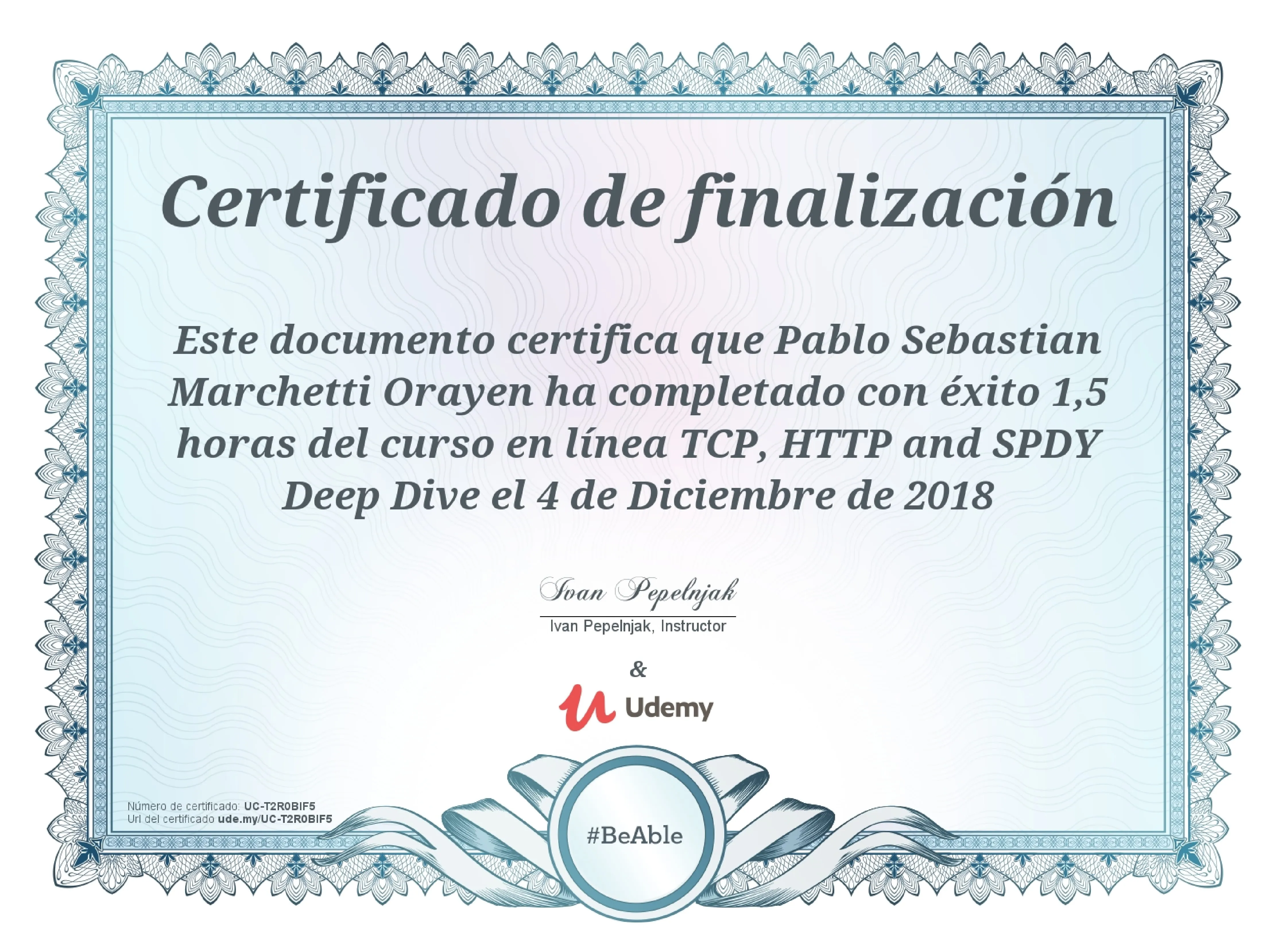 TCP, HTTP y SPDY en Profundidad